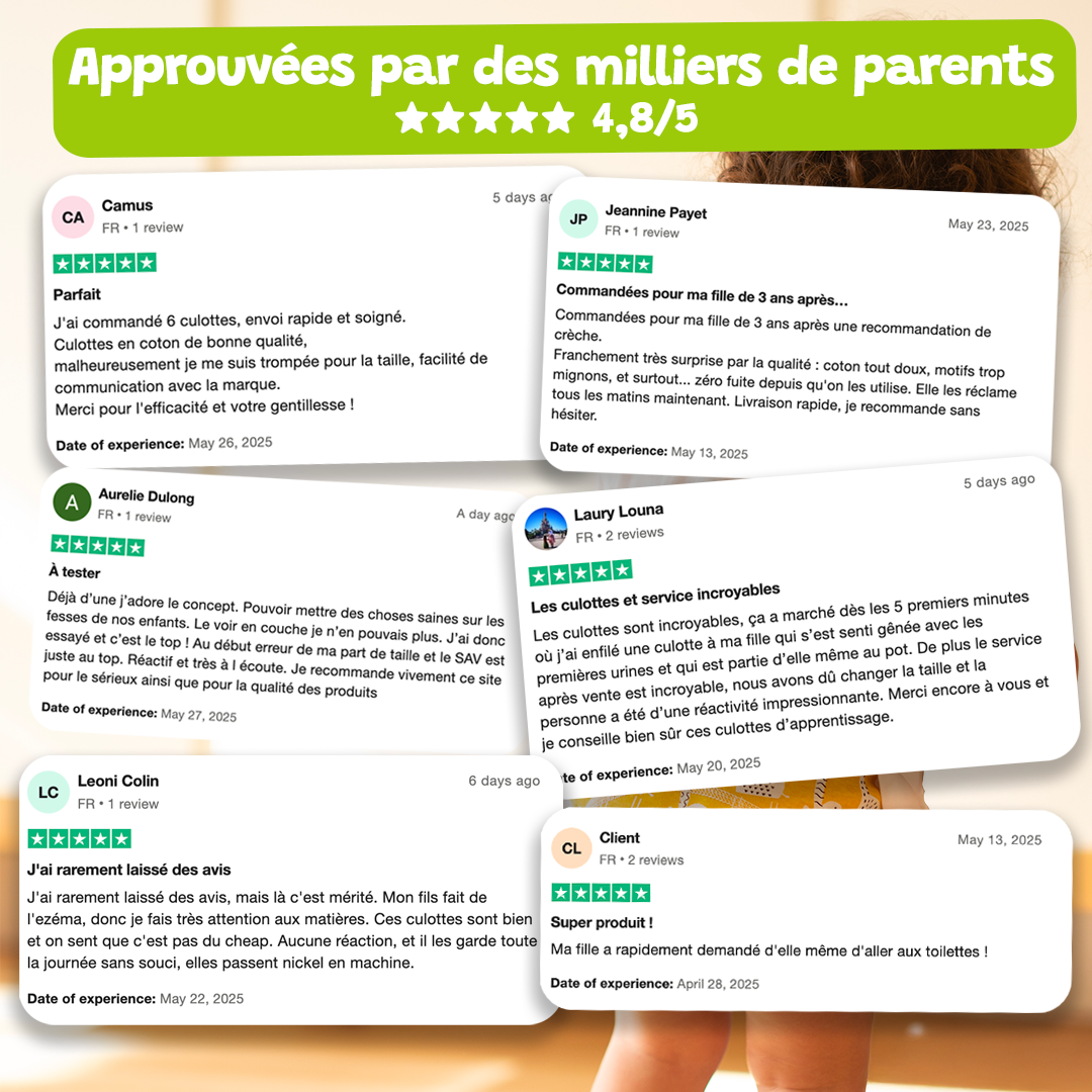 Culottes de Nuit - Pack de 5 - Capitaine Dodo 🚀