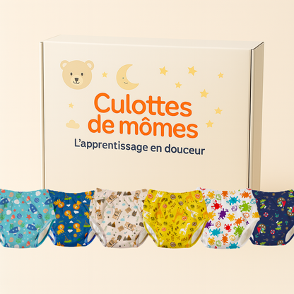 Pack de 6 - Les Apprentis Sans Couches 🍼🍭