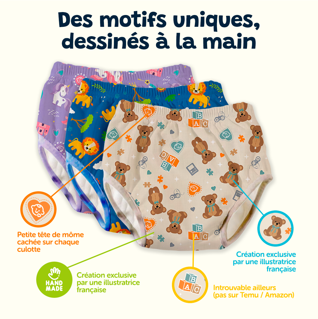 Culotte d'apprentissage - Pinceau Magique 🎨