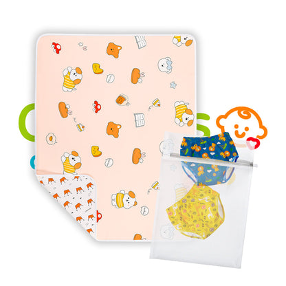 Pack Sac Protection Lavage + Alèse Anti-Fuite 👶🏼🦄