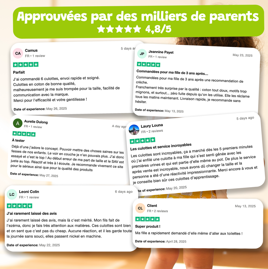 Les Culottes d'apprentissage 🍭