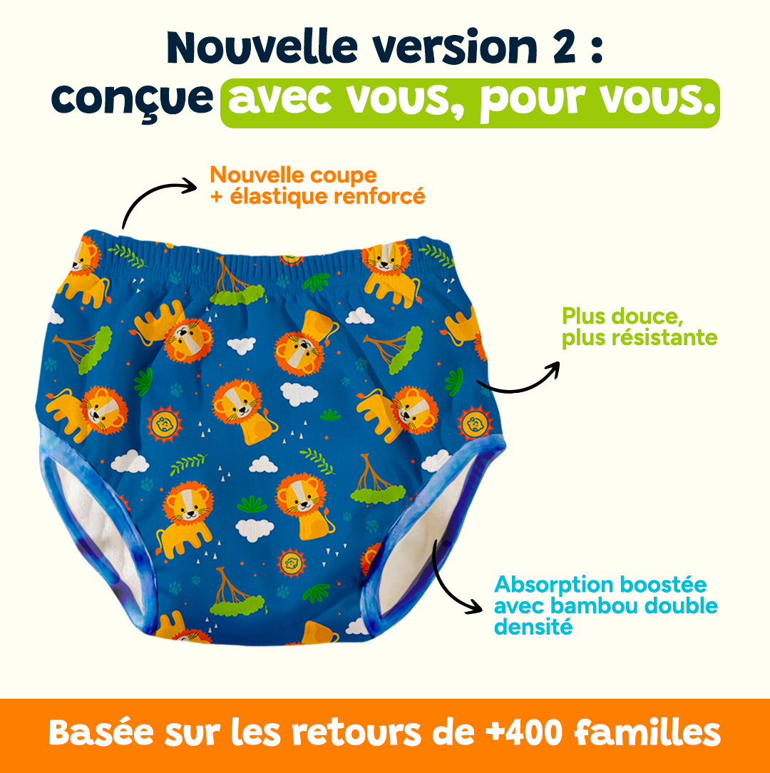 Culotte d'apprentissage - Pinceau Magique 🎨